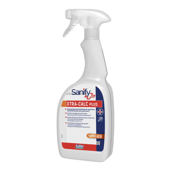 SUTTER XTRA-CALC DETERGENTE DISINCROSTANTE ACIDO A SCHIUMA ATTIVA - 750 ML