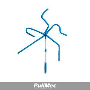 TELAIO CM.60 MODELLABILE CON SUPPORTO IN POLIPROPILENE PER PIUMINO SNAKE CON IMPUGNATURA CON FILETTO