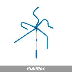 TELAIO CM.40 MODELLABILE CON SUPPORTO IN POLIPROPILENE PER PIUMINO SNAKE CON IMPUGNATURA CON FILETTO