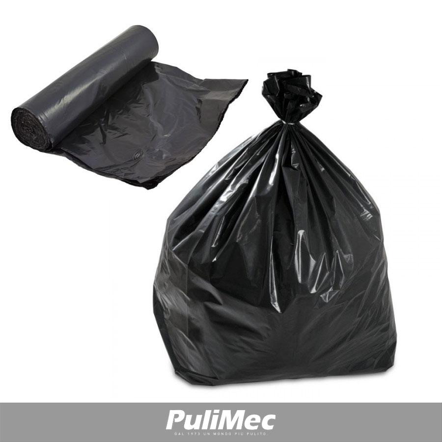 1000 sacchi bianchi 50x60 cestino immondizia spazzatura rifiuti lt.30  (40x25 pz)