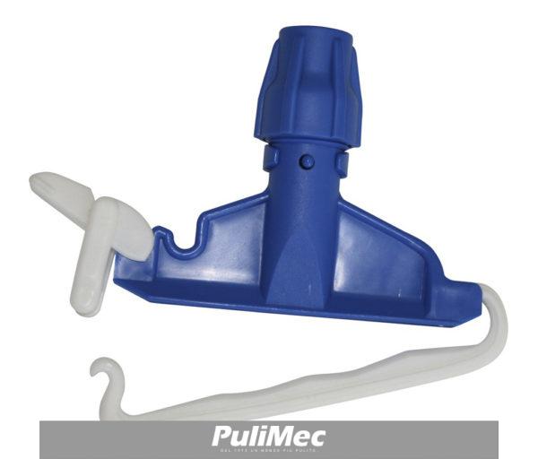 PINZA IN PLASTICA GIGANTE PER MOP BLU C/CLIP FERMAMANICO (CONF.DA 50 PZ)