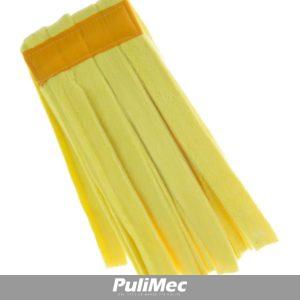 STRIPE MOP - mop in strisce di tessuto mibrofibra colorata colore GIALLO GR. 250