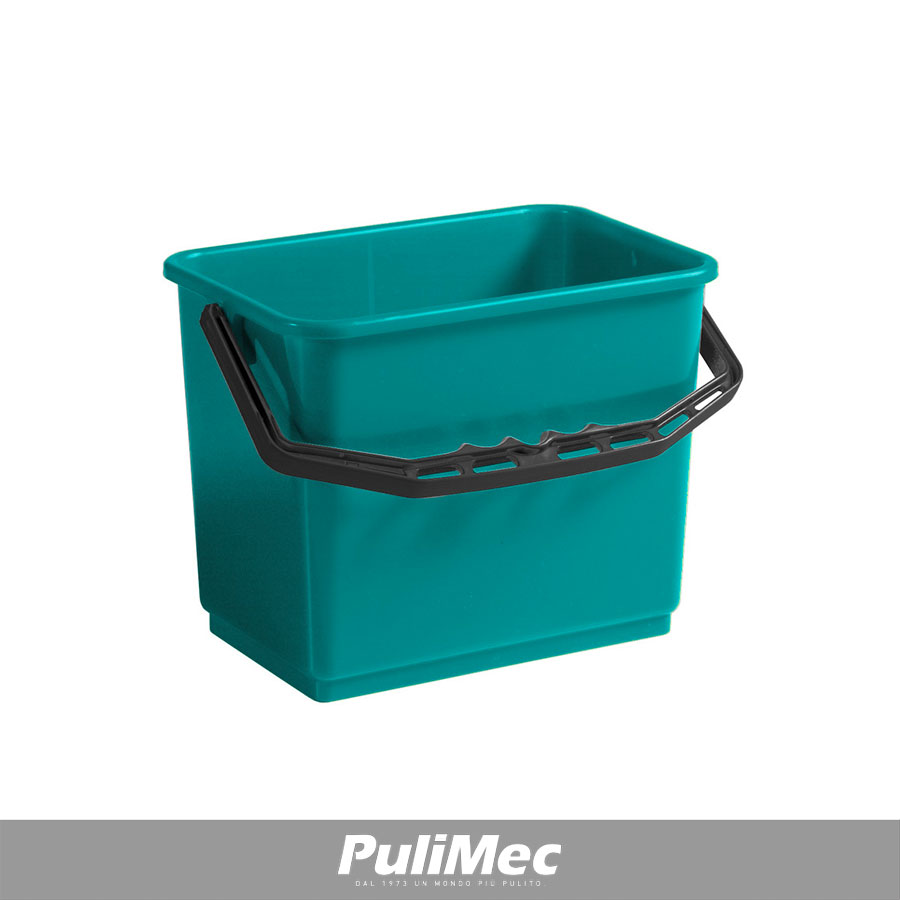 Secchio Rettangolare Mcar Da 6 Litri – Grigio/Blu, Per - Foto 12