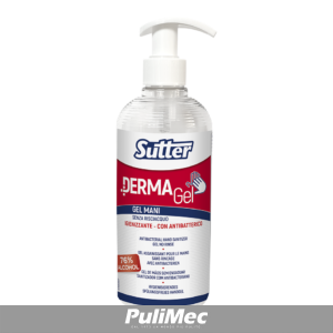 DERMAGEL 500 ML Gel mani Igienizzante Senza Risciacquo Igienizzante Con Antibatterico 76% di Alcool