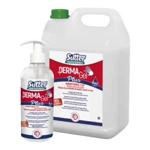 SUTTER DERMAGEL 5KG - GEL IGIENIZZANTE MANI SENZA RISCIACQUO 76% DI ALCOOL