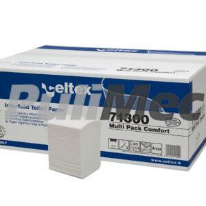 Carta Igienica Interfogliata Multi Pack Comfort C71300 CELTEX